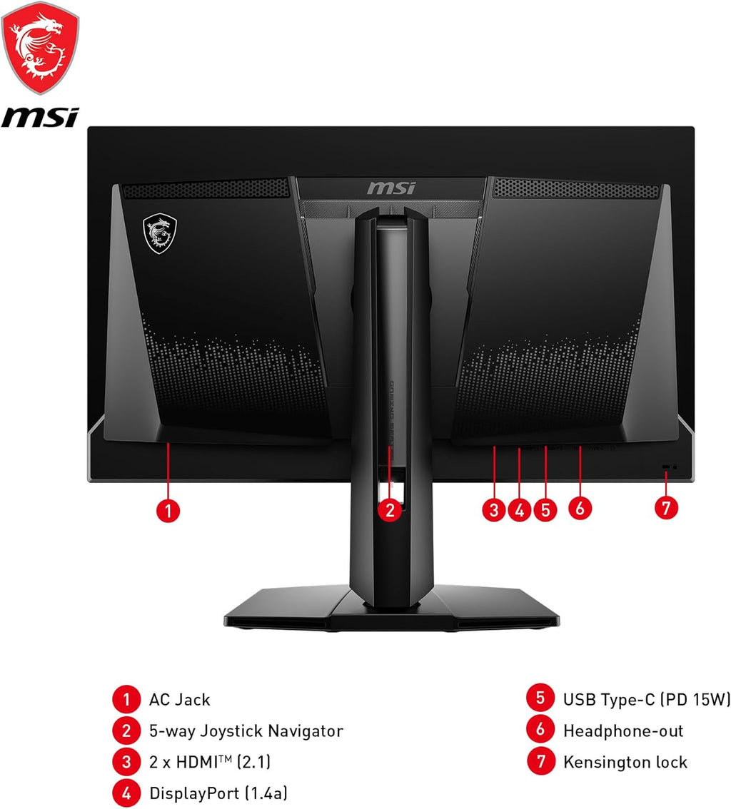 27 OLED Gaming Monitor, 2560 x 1440 QHD, 360Hz, True Black HDR 400 X44256