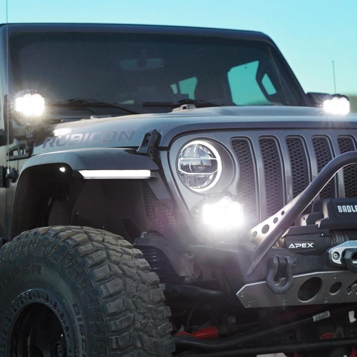6-LED Off-Road Spot Flood Combo Light U557223