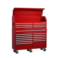 61 in. W 18-Drawer Combination Tool Chest and Rolling Cabinet Set in Gloss S790614