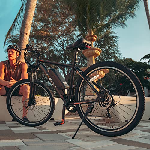 Electric Bike with 500W Motor, 40 Miles Range, 20 MPH, 360Wh Battery, 7-Speed, 26" Tires, Front Fork Suspension V301632
