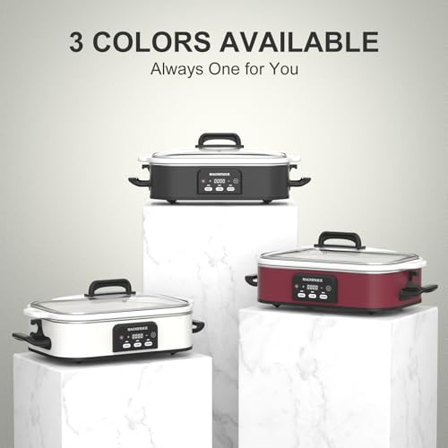 4 Quart Ceramic Slow Cooker T432413