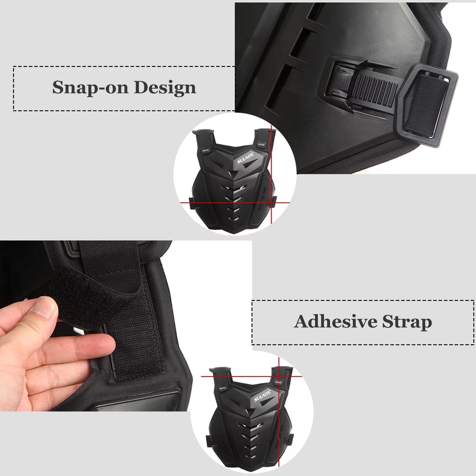 Motorcycle Armor Vest Chest Spine Back Protector Protective Vest C29740