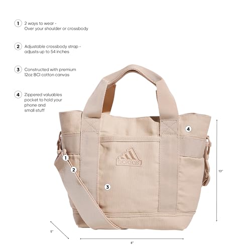 Canvas Mini Sized Small Tote Bag V487477