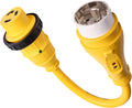 30A L5-30P to 50A SS2-50R Dogbone 1.5Ft Pack of 2 Power Adapter N738