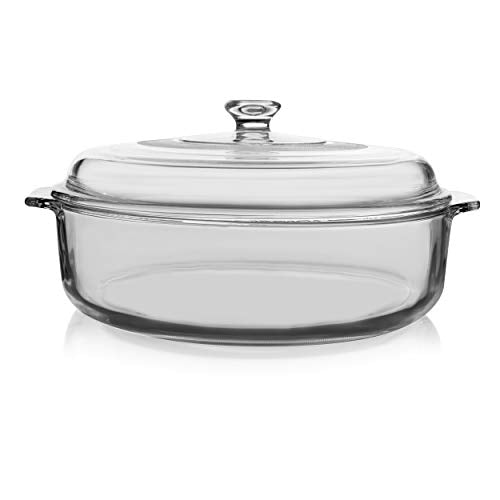 2-quart Glass Casserole Baking Dish with Cover S322