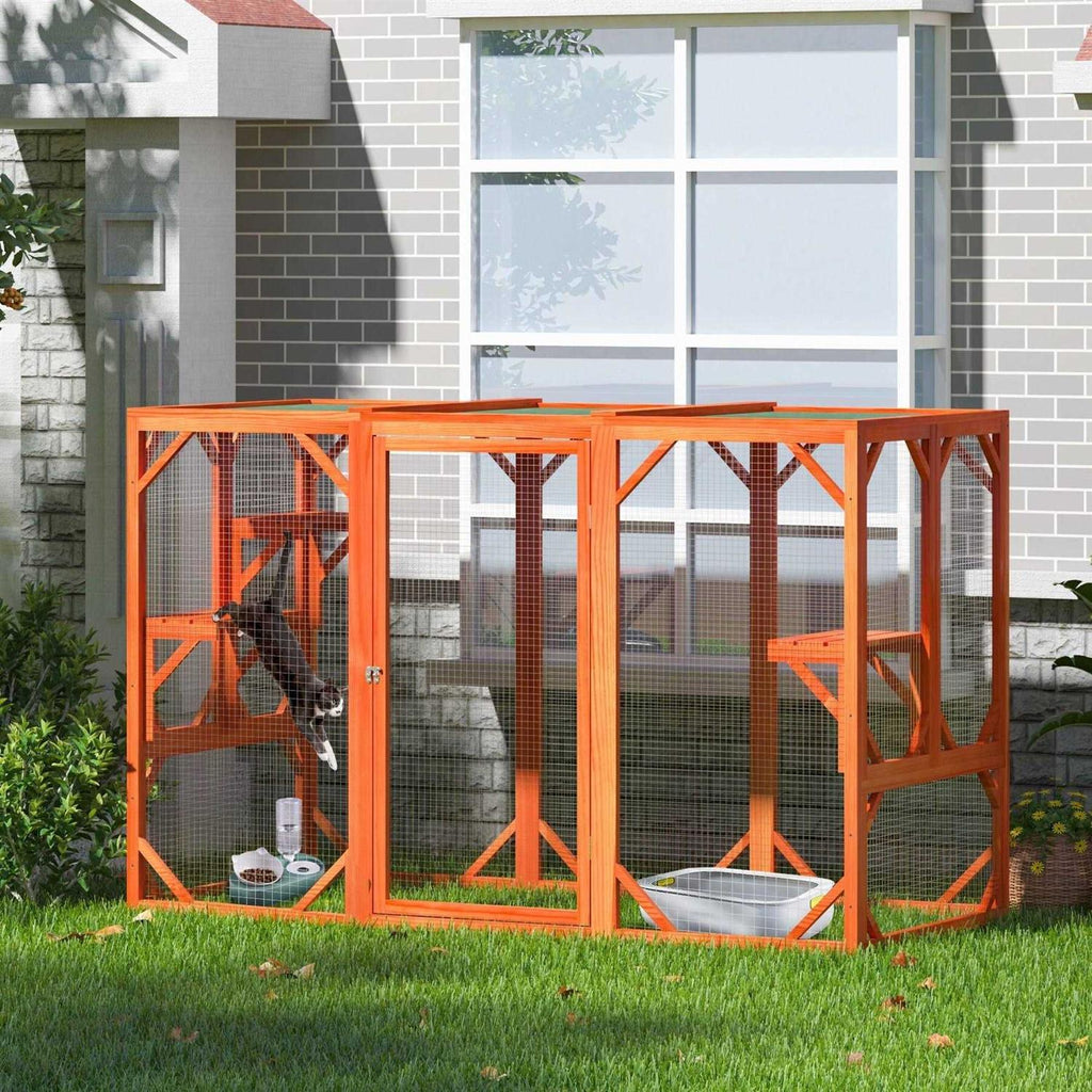 Outdoor Cat Enclosure Playpen Catio Z195