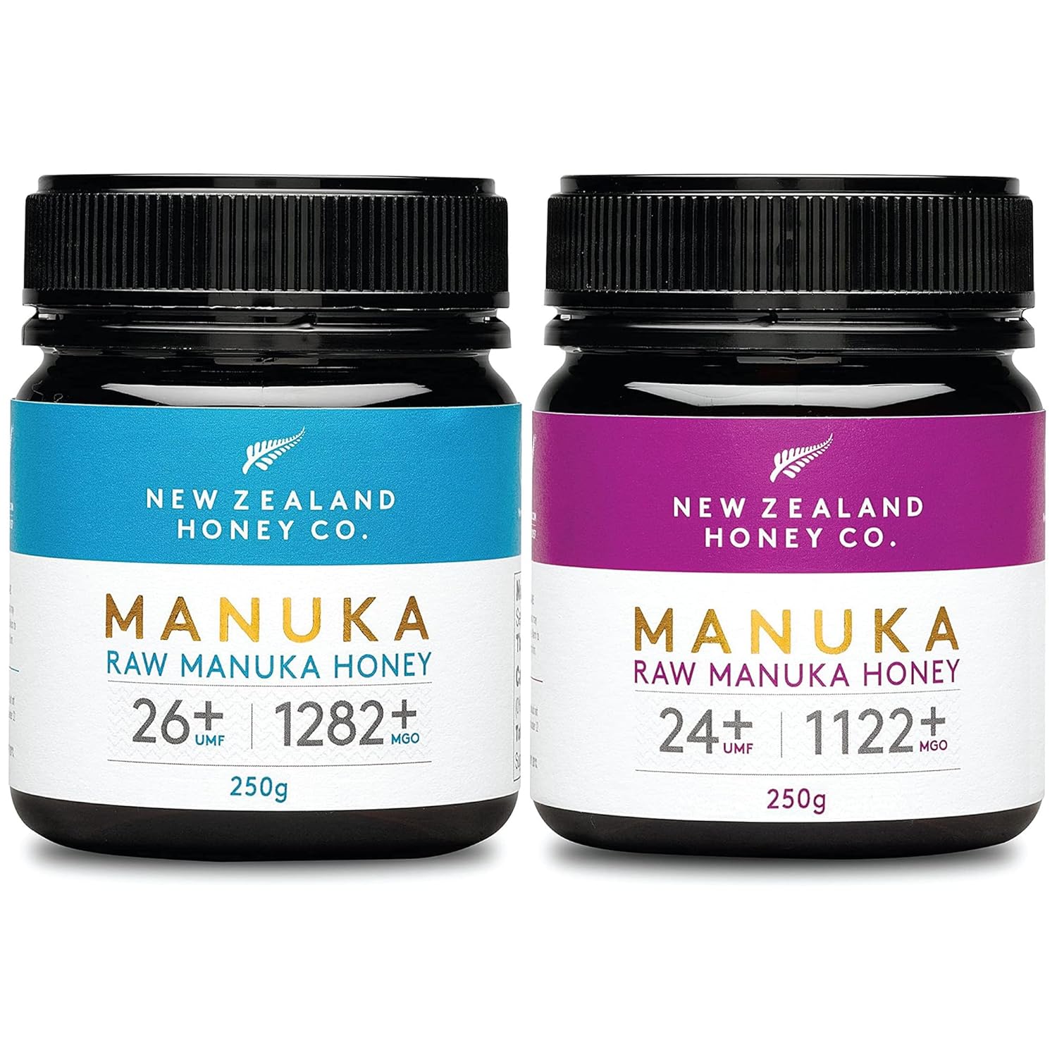 Raw Manuka Honey UMF 26+ MGO 1282+ 8.8 oz & UMF 24+ MGO 1122+ 8.8 oz G199566