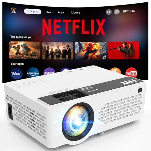 Mini Projector, 1080P Full HD Portable Projector C53788