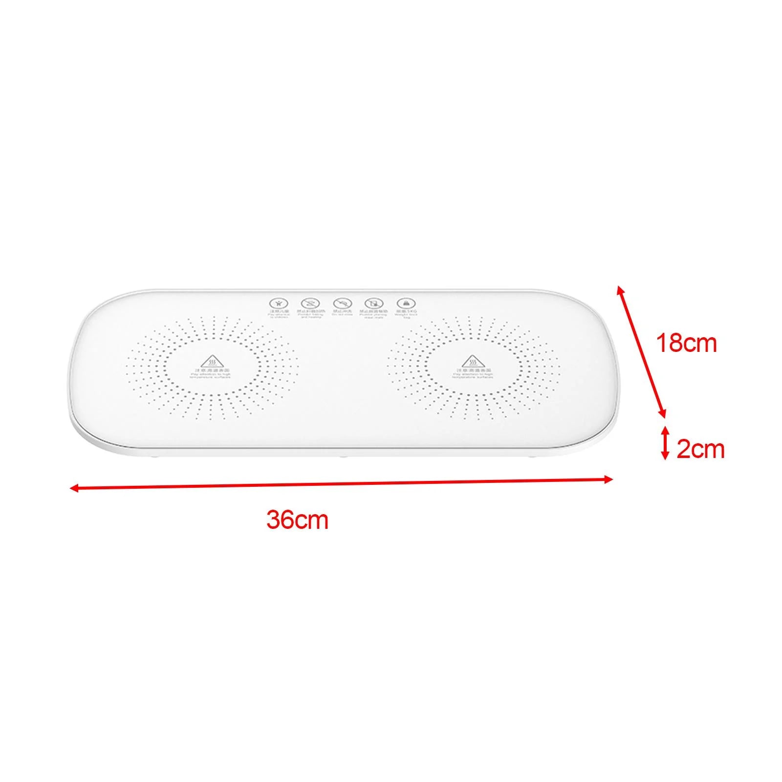 Electric Warming Tray 50W Hot Plate Food Warmer T16475