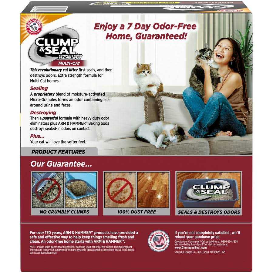 Arm Hammer Clump Seal Cat Litter A778797