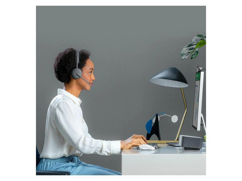 Wireless Bluetooth Over-the-head Headset with Microphone Graphite X65239