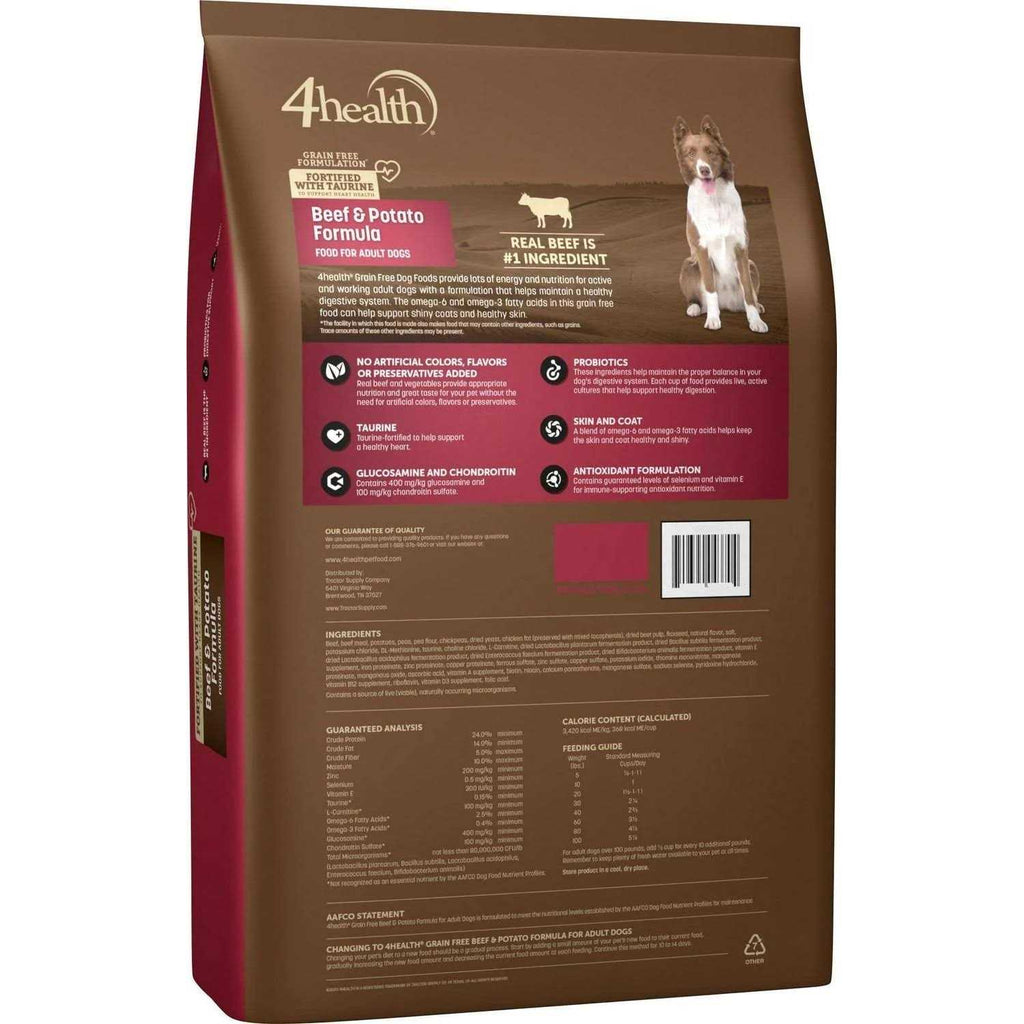 Grain Free Beef and Potato Dry Dog Food T902