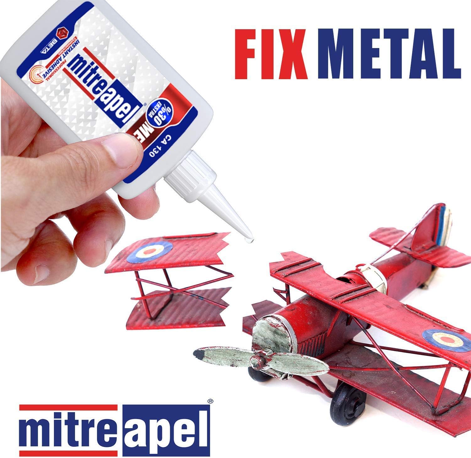 2 x 4.5 oz. Super CA Glue with 2 x 16.9 fl oz. Spray Adhesive Activator Cyanoacrylate Glue B10130