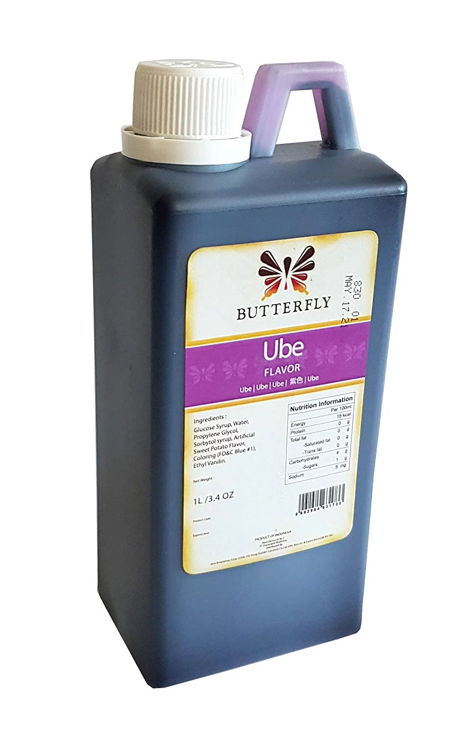 Ube Purple Yam Flavoring Extract 1 Liter, 33.8 Ounce N474