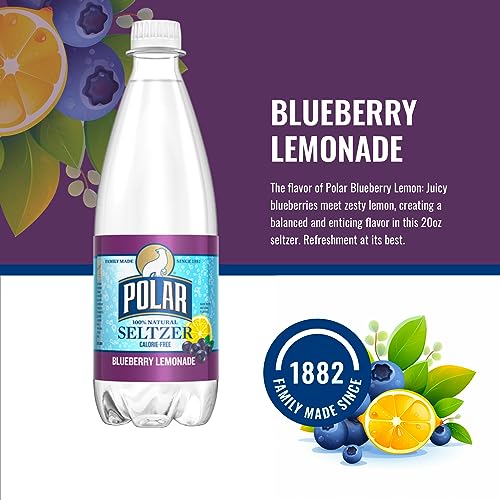 Seltzer Variety Pack Flavored Sparkling Water, 20 fl oz, 12 pack V385330