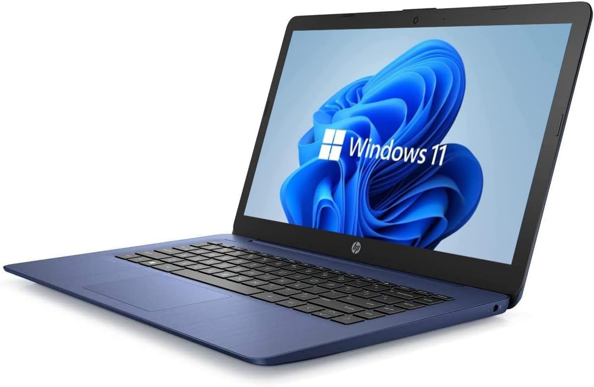 14" HD Touchscreen Laptop, Intel Celeron Quad-Core Processor, 4GB RAM, 64GB SSD, Dale Blue I5713
