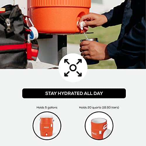 Insulated 5 & 10 Gallon Water Cooler with Spout Z681