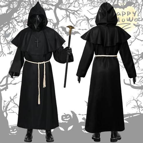 Plague Doctor Beak Mask Costume Y800843