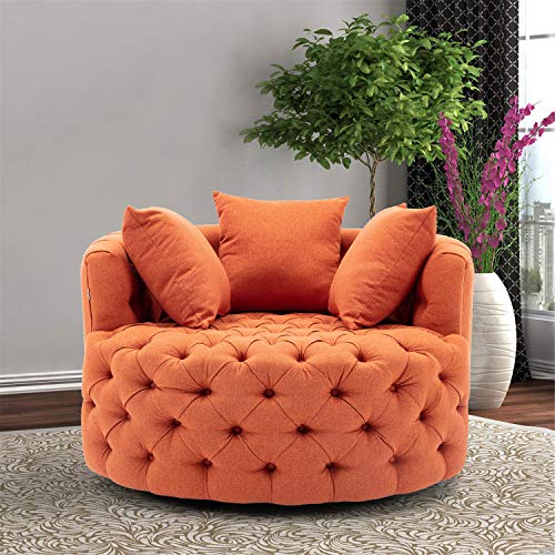 Swivel Accent Chair Chaise Lounge Club Round Chair B1468