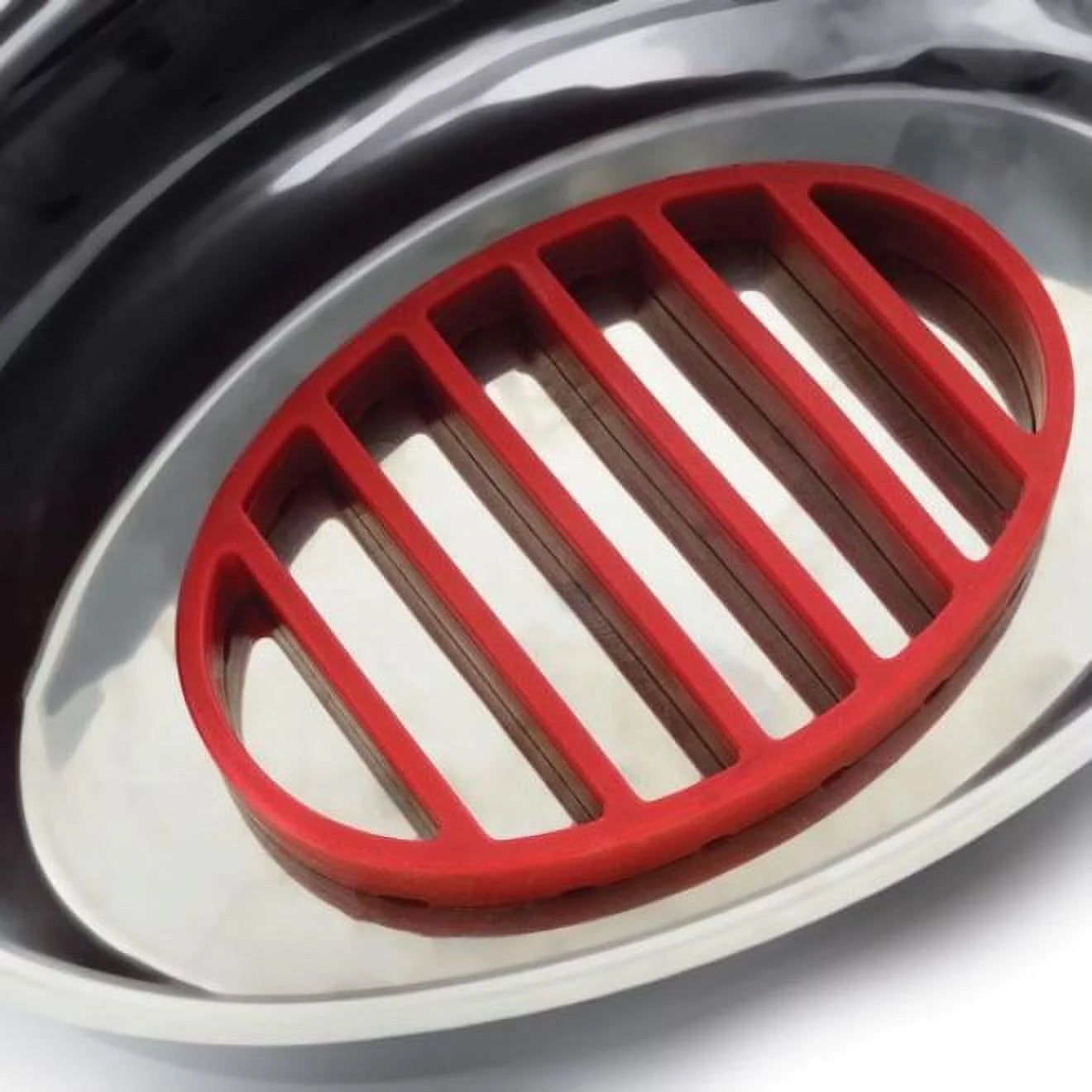 Oval Nonstick Silicone Roast Rack 2 Pack T96252