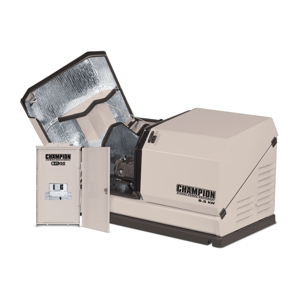 8.5kW Home Standby Generator with 50-Amp Automatic Transfer Switch X385