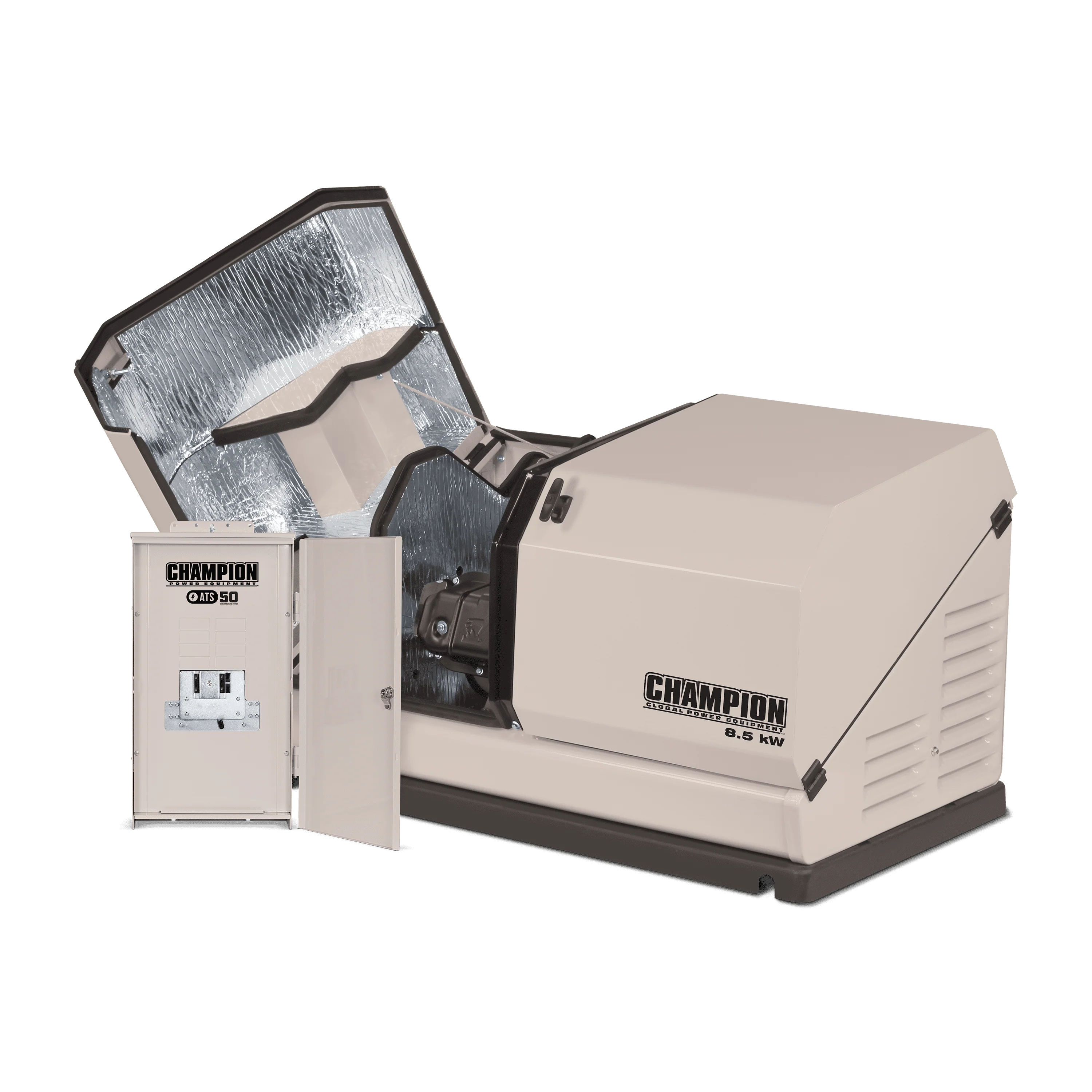 8.5kW Home Standby Generator with 50-Amp Automatic Transfer Switch X385