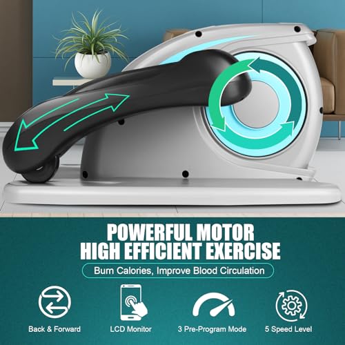 Electric Ellipse Leg Exerciser with Remote Control K632