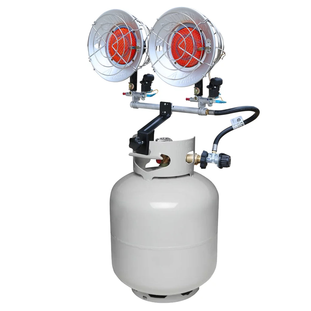 Double Tank Top Outdoor Propane Heater Y33044