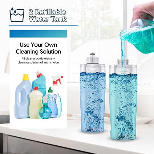 Microfiber Spray Mops for Hardwood Floor Cleaning with 3X Washable Pads L30733