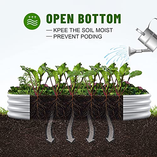 Galvanized Raised Garden Bed Kit U5602