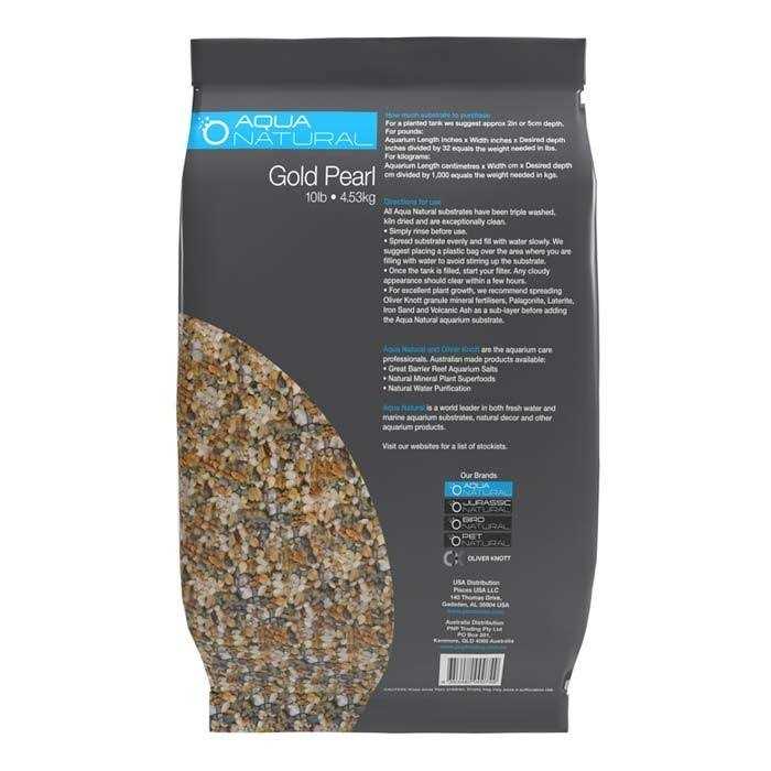Gold Pearl Gravel Substrate D7860