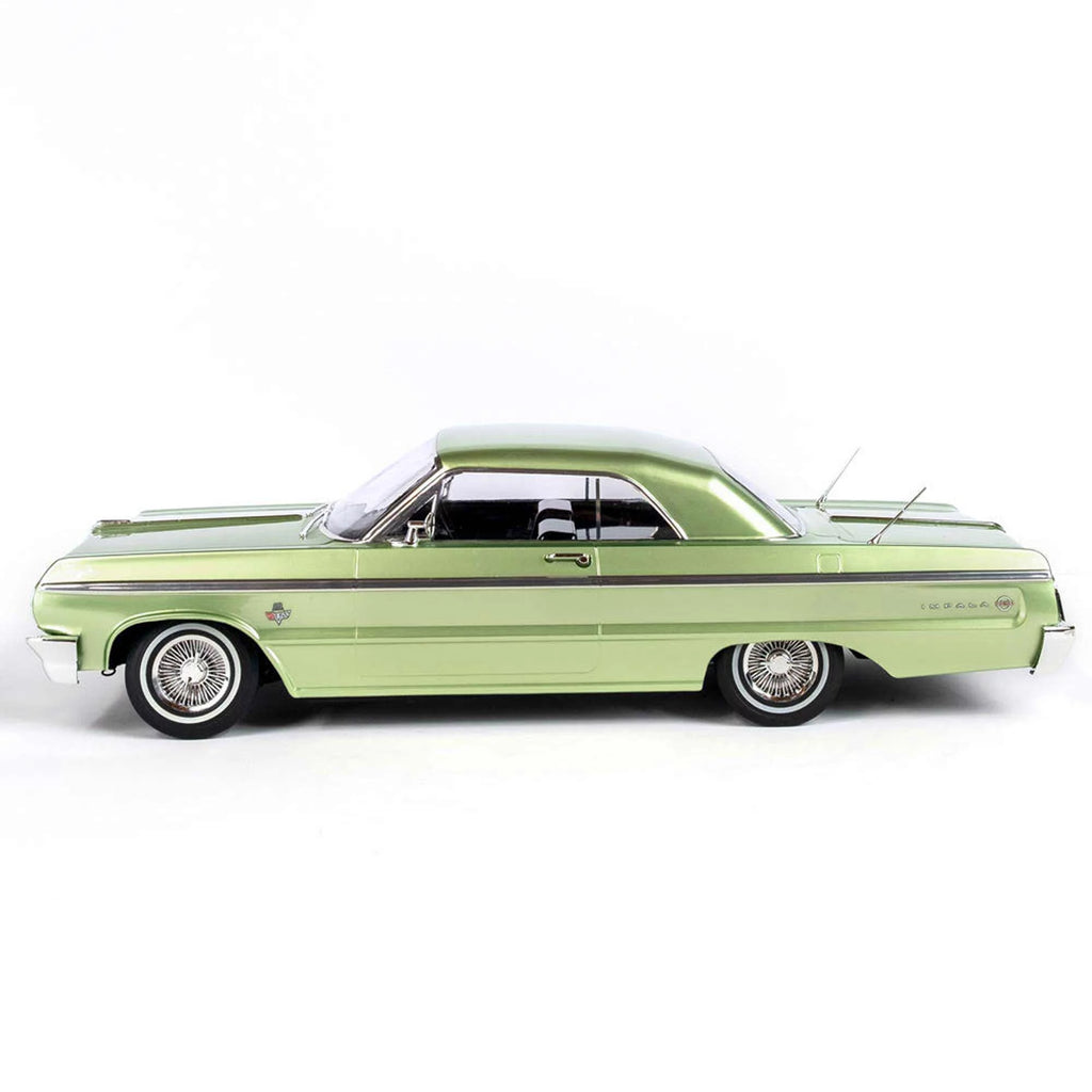 1/10 Chevrolet Impala Brushed 2 Wheel Drive Lowrider RTR Green Electric Car Q7144