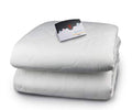 White Full Quilted Electric Heated Mattress Pad with Digital Controller N780