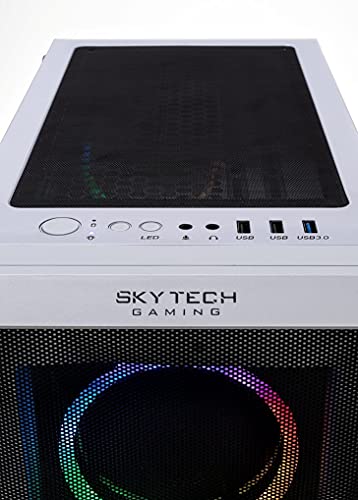 White AMD Ryzen 7 3700X RTX 3070 8G 1TB SSD 16GB DDR4 Gaming Desktop F285348