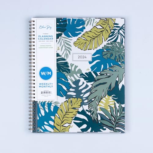 2024 Weekly and Monthly Planner, 8.5" x 11", Wirebound G930