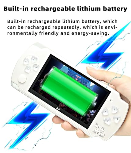 4.3 inch 8GB 2000 Games Handheld Game Console H6864