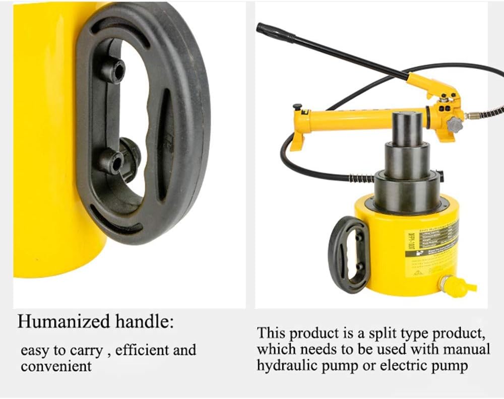 20 ton Hydraulic Ram Jack 200mm Short Type Industrial Lifting Jack H80974