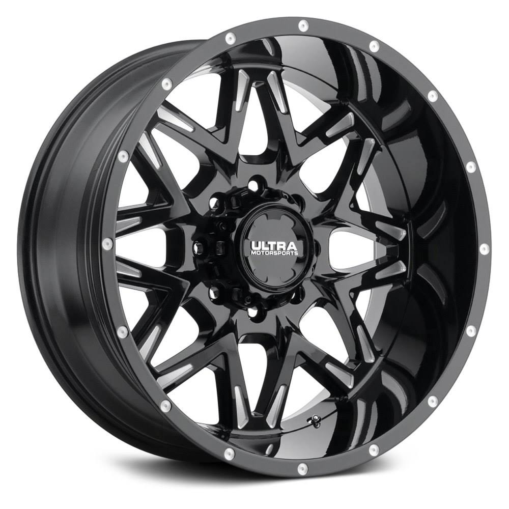 20 inch Black Rims W806