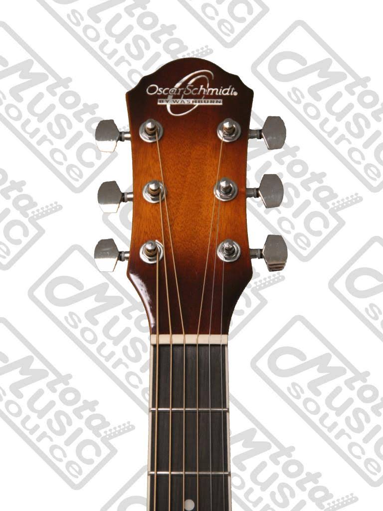 Flame Yellow Sunburst Dreadnought Guitar X87093