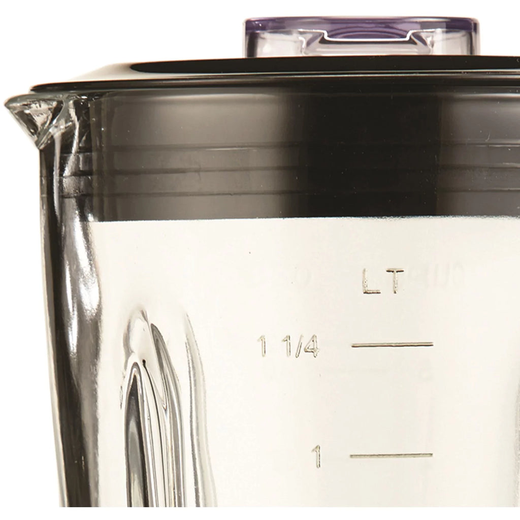 Black 12-Speed plus Pulse Blender with Glass Jar X137
