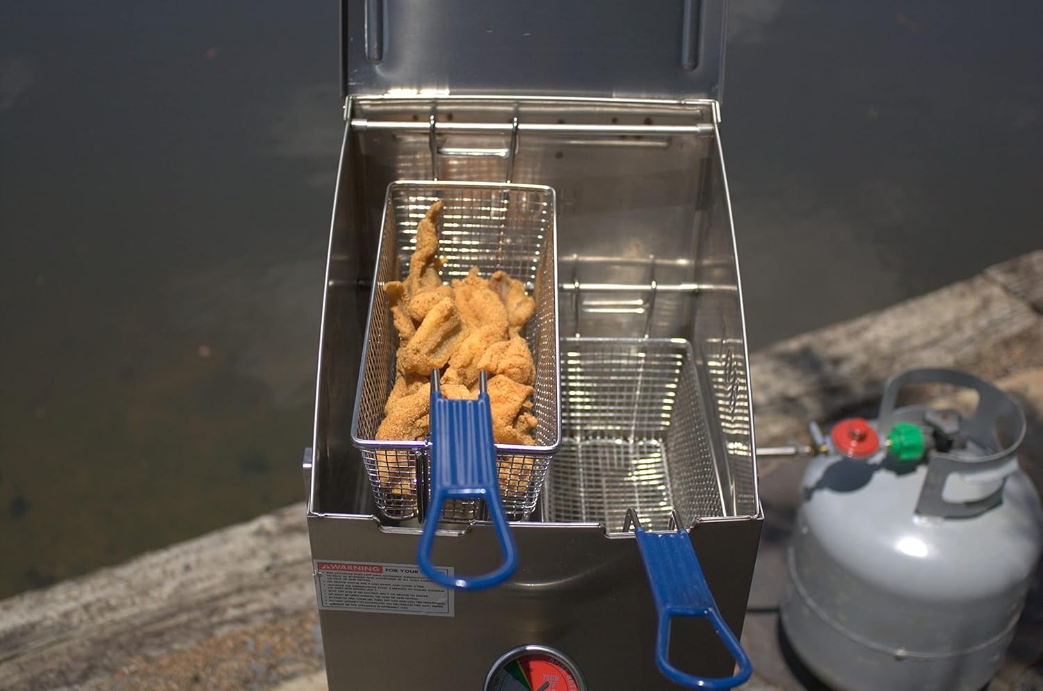 Fry Basket For Stainless Fryer Wire Mesh Basket Y86896