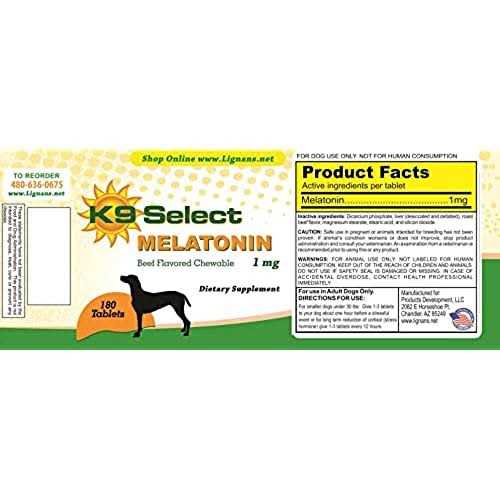 1mg Melatonin for Small Dogs Y77057
