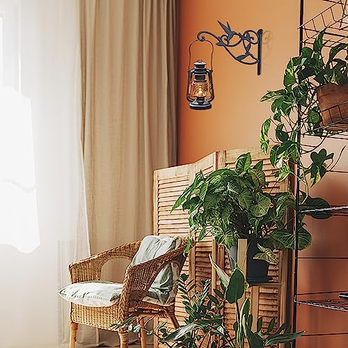 Cast Iron Hanging Plant Bracket, Dark Brown K952