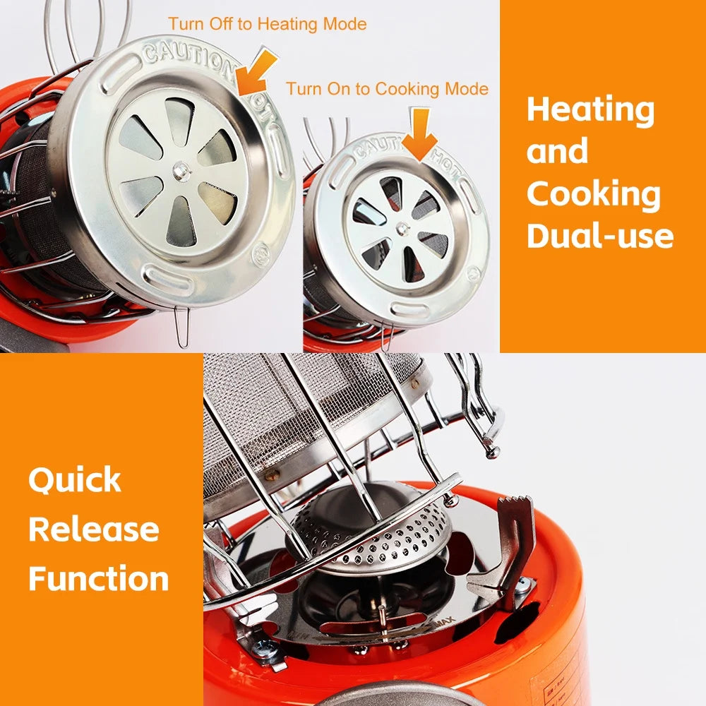 2000W Portable Outdoor Heater Stove W50511