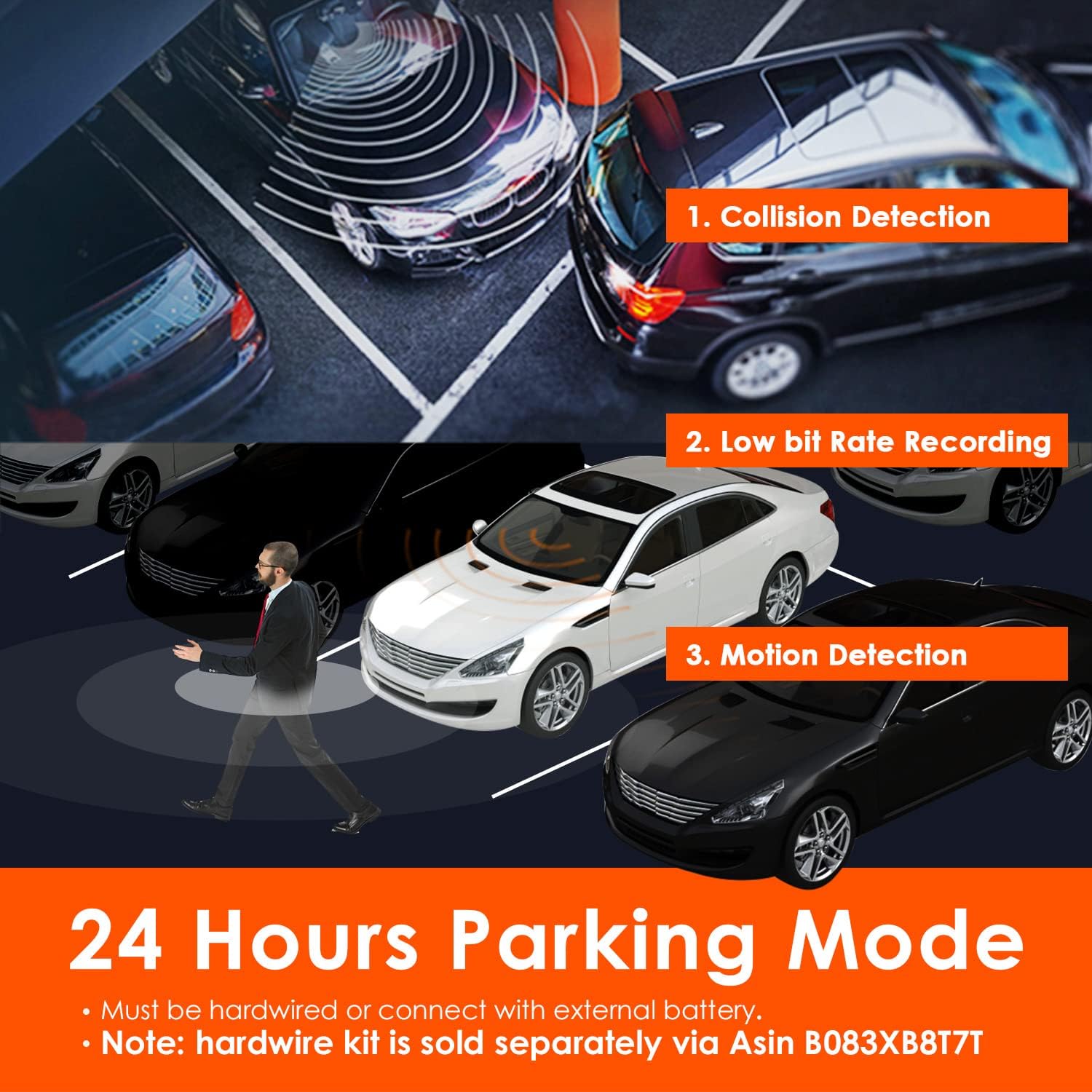 3 Channel 4K Dash Cam I3986