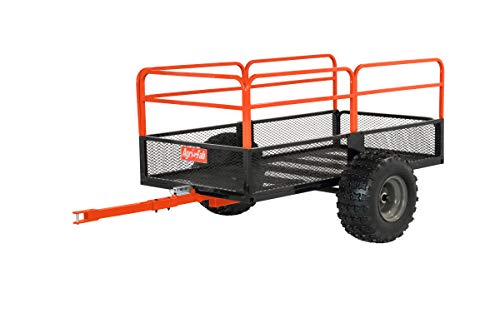 Orange Black Steel Dump Cart X808