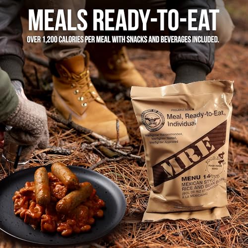 6-Pack Meals Ready to Eat Military Rations J1925