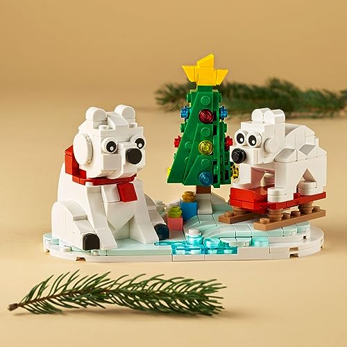 Wintertime Polar Bears Building Kit U8627