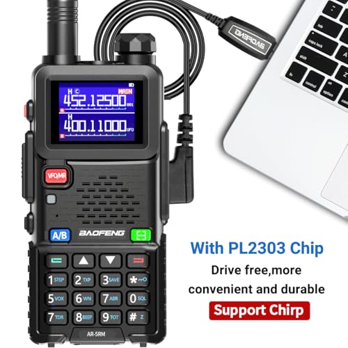 2 Pack 10W Handheld Ham Radio Walkie Talkies with Programming Cable A528