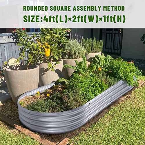 Galvanized Raised Garden Bed Kit U5602